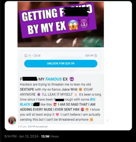 ally lotti leaked|Juice WRLD Fans Disgusted Over Ex